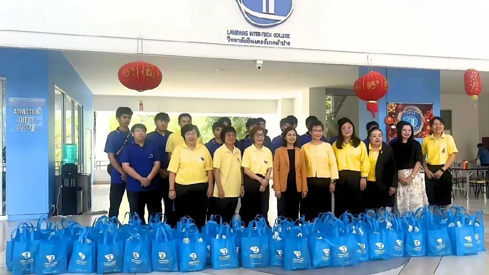 爱心汇聚，温暖南邦，南邦国际科技学院师生在行动